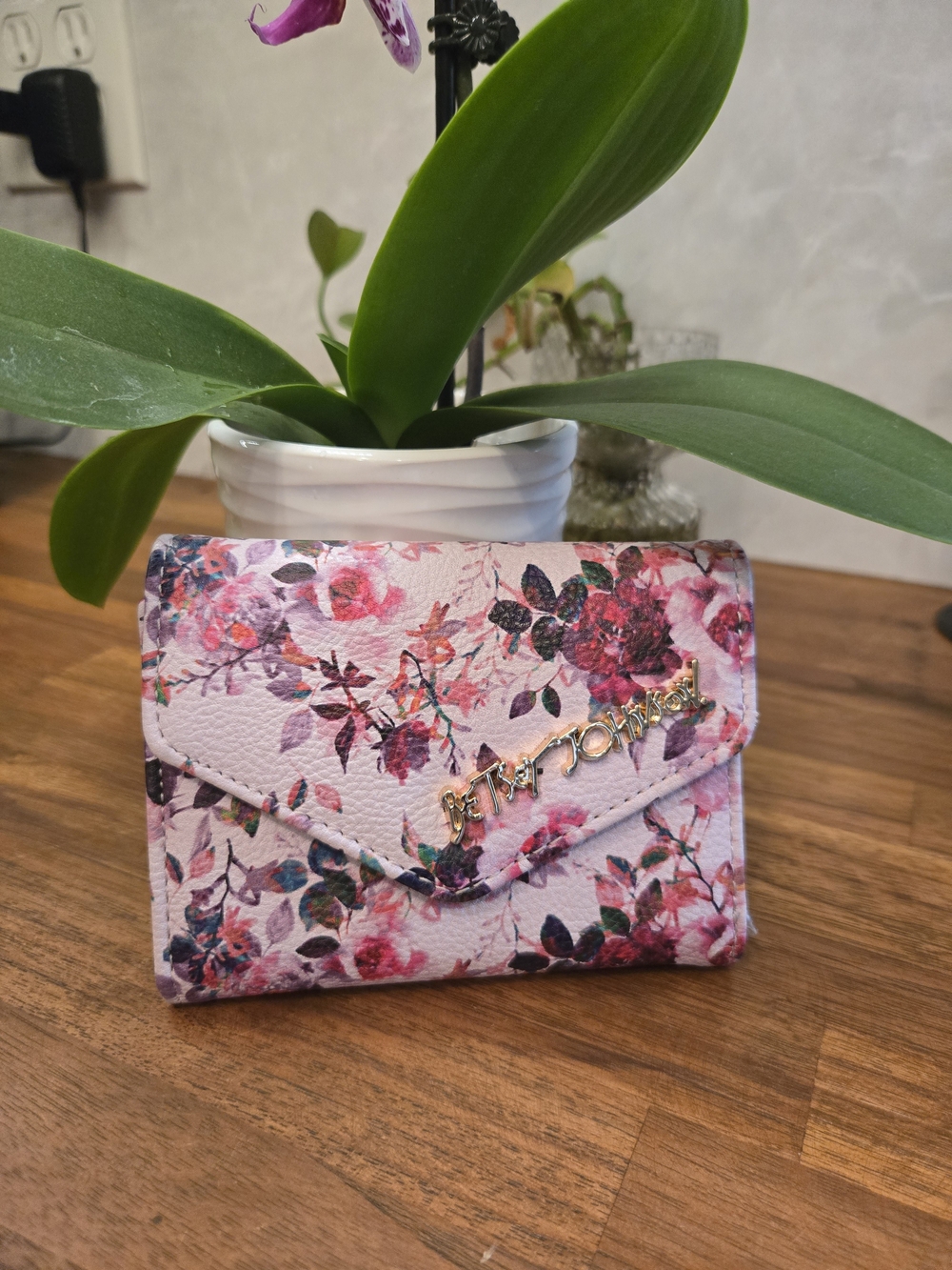 Betsey Johnson Luv Betsey Small Flap Wallet